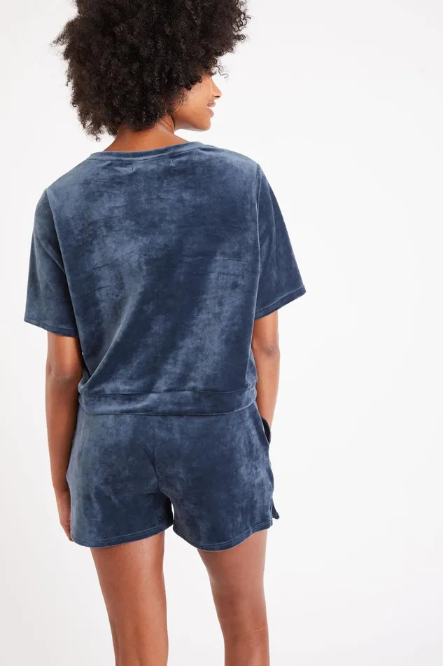 Tshirt Blue 8211 CHLOE SEALAKE Blue Women Banana Moon Tops and Tshirts