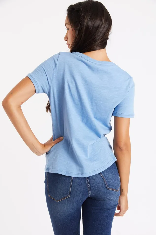 Tshirt Blue 8211 SLIPPY SEACOCO Blue Women Banana Moon Tops and Tshirts Tshirt Blue 8211 SLIPPY SEACOCO Blue Women Banana Moon Tops and Tshirts