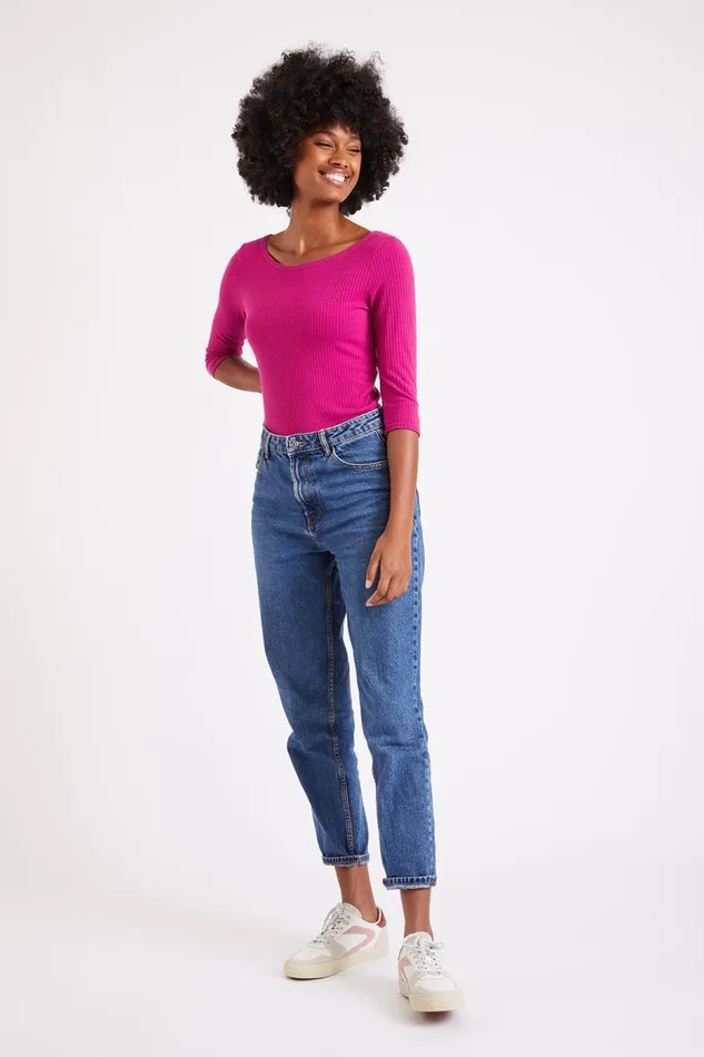 Tshirt Purple 8211 MARA NAELIA Purple Women Banana Moon Tops and Tshirts