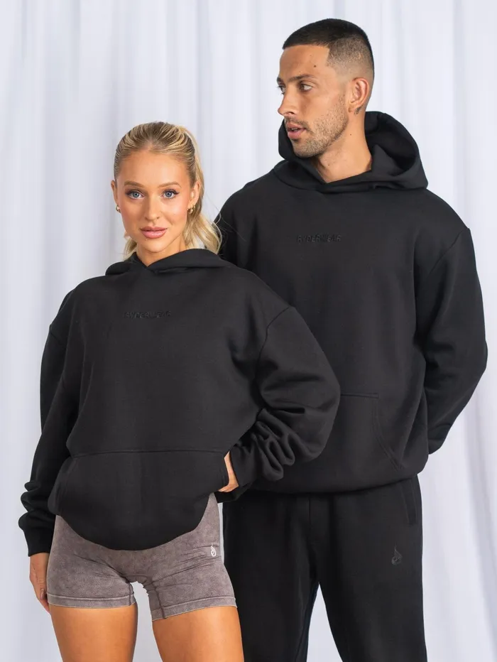 Unisex Hoodie 8211 Black Women Ryderwear Jackets and Sweaters