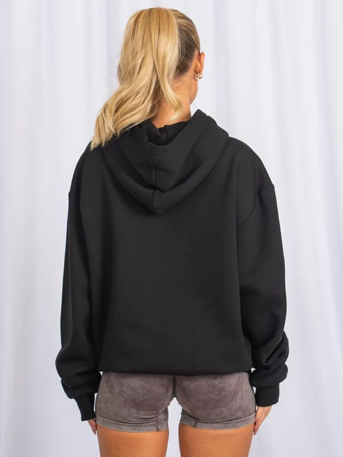 Unisex Hoodie 8211 Black Women Ryderwear Jackets and Sweaters