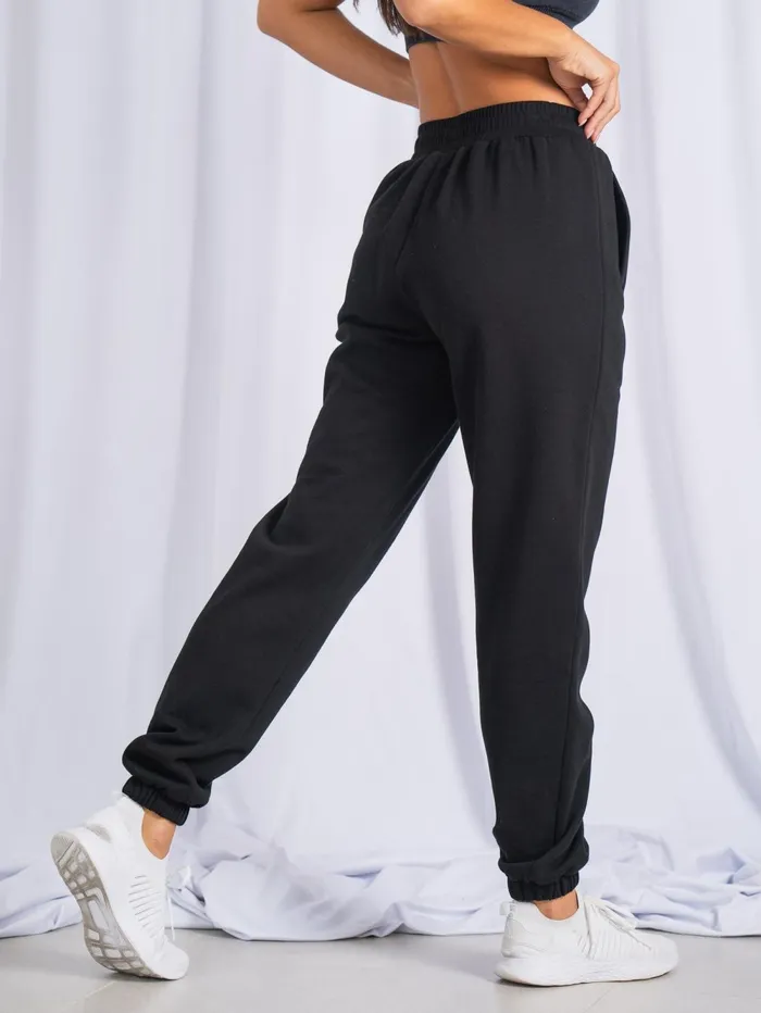 Unisex Track Pants 8211 Black Women Ryderwear Pants