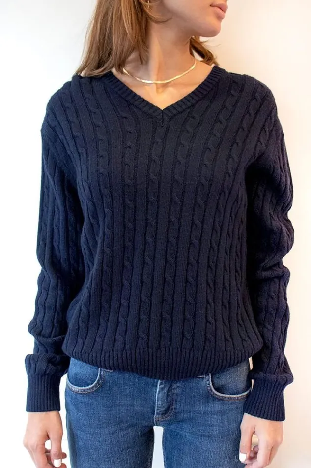 VNeck Sweater Women Subdued Sweaters