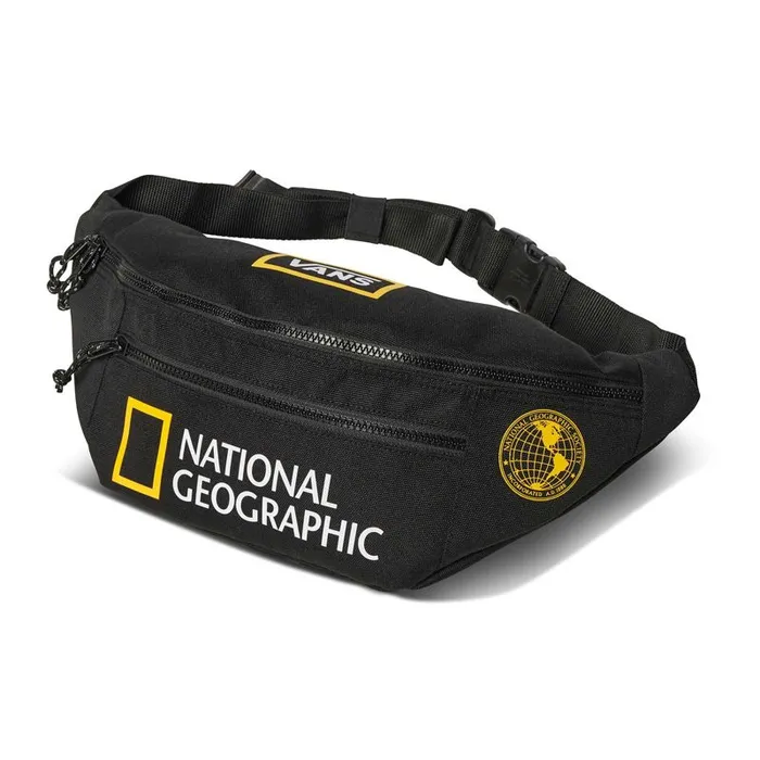Vans Backpacks and Bags Mens National Geographic Ward Cross Body Pack BlackYellow