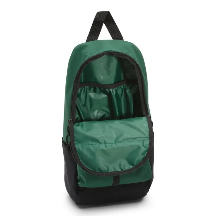 Vans Backpacks and Bags Mens Warp Sling Bag Pine NeedleBlack Vans Backpacks and Bags Mens Warp Sling Bag Pine NeedleBlack