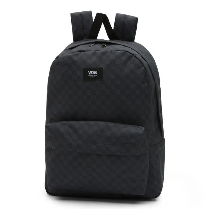 Vans Backpacks and Bags MensWomens Old Skool Checkerboard Backpack BlackCharcoal Vans Backpacks and Bags MensWomens Old Skool Checkerboard Backpack BlackCharcoal