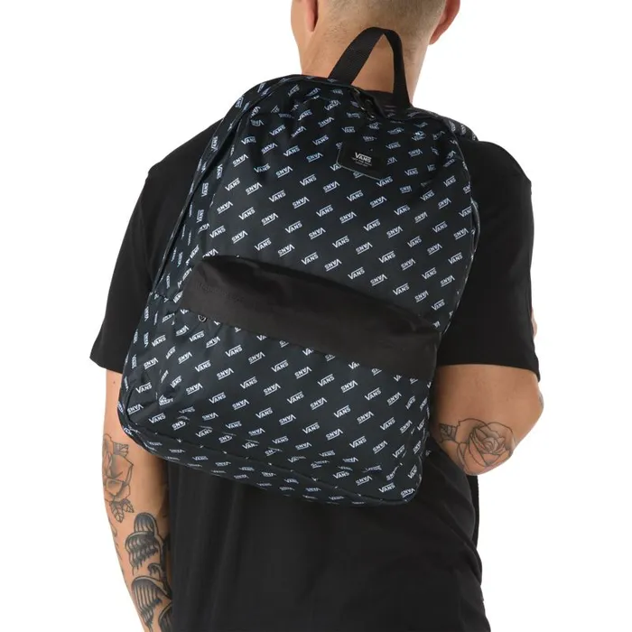 Vans Backpacks and Bags MensWomens Old Skool Printed Backpack Black Retro Vans Vans Backpacks and Bags MensWomens Old Skool Printed Backpack Black Retro Vans