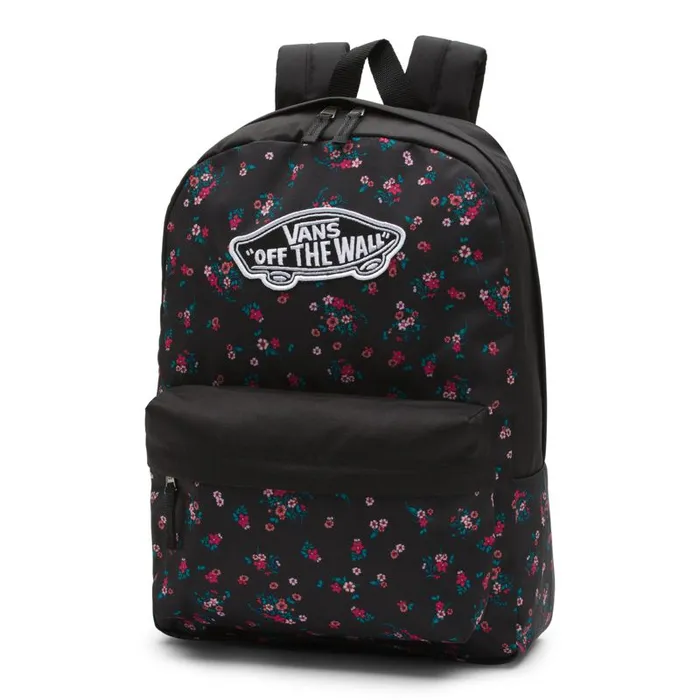 Vans Backpacks and Bags MensWomens Realm Printed Backpack Beauty Floral Black
