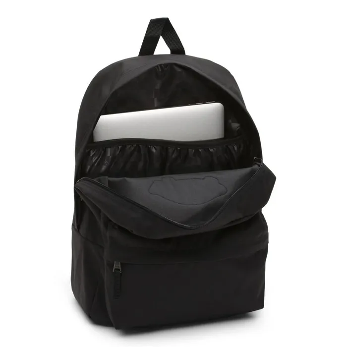 Vans Backpacks and Bags MensWomens Realm Solid Backpack Black Vans Backpacks and Bags MensWomens Realm Solid Backpack Black