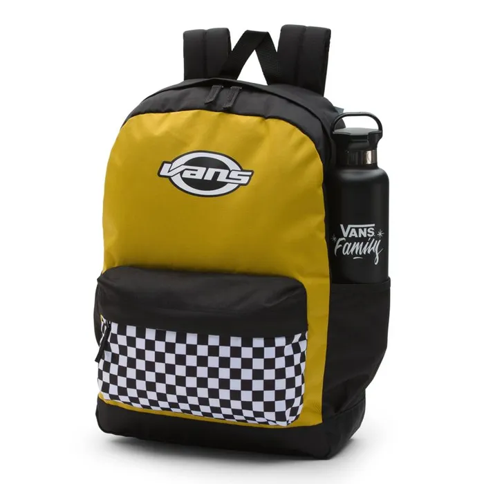 Vans Backpacks and Bags MensWomens Sporty Realm Plus Backpack Olive Oil