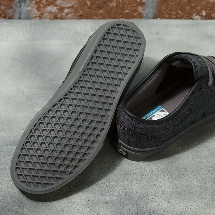 Vans BMX Shoes Mens Chukka Low Denim Blackpewter Vans BMX Shoes Mens Chukka Low Denim Blackpewter