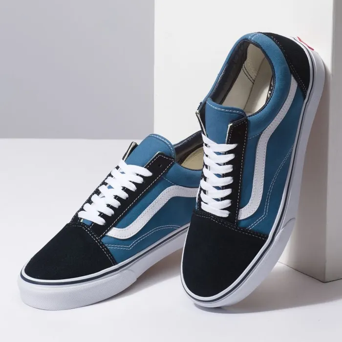 Vans Classics Shoes Mens Old Skool Navy Vans Classics Shoes Mens Old Skool Navy