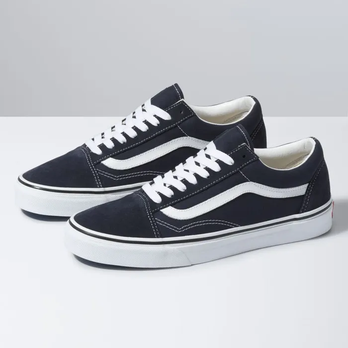 Vans Classics Shoes Mens Old Skool Night SkyTrue White