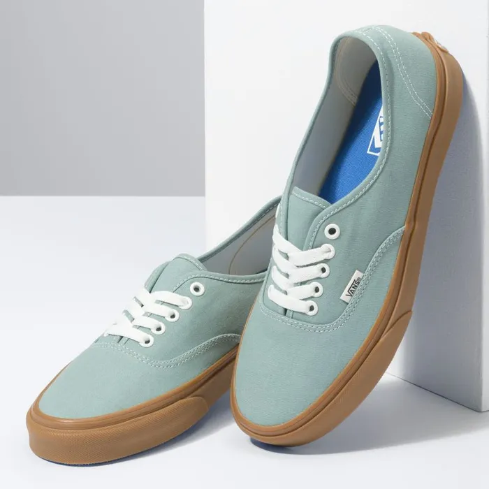Vans Classics Shoes MensWomens Gum Authentic Blue SurfMarshmallow Vans Classics Shoes MensWomens Gum Authentic Blue SurfMarshmallow