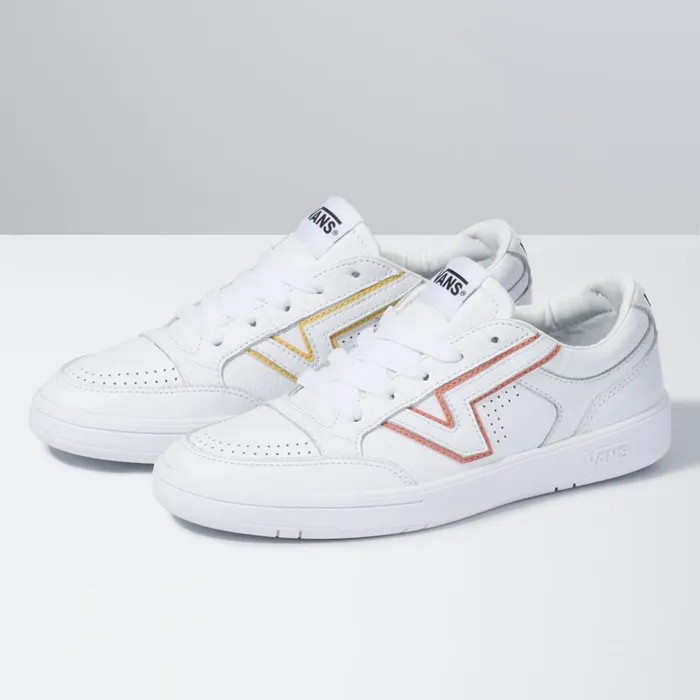 Vans Classics Shoes MensWomens Leather LowLand CC True WhiteMulti