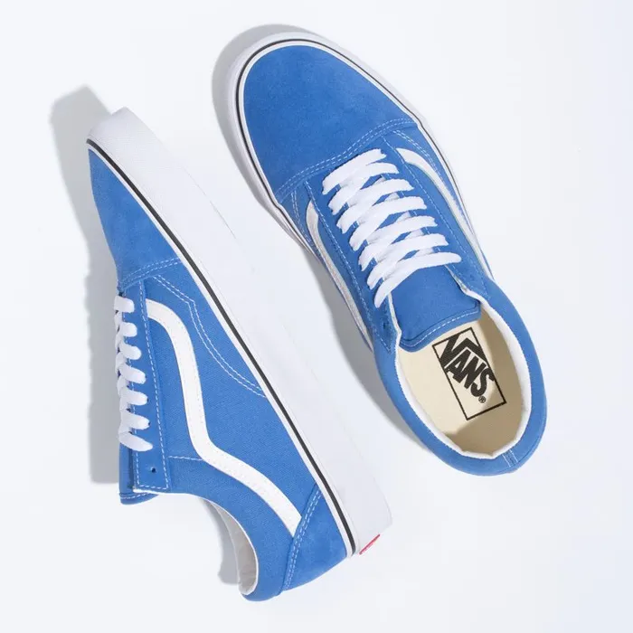 Vans Classics Shoes MensWomens Old Skool Nebulas BlueTrue White Vans Classics Shoes MensWomens Old Skool Nebulas BlueTrue White