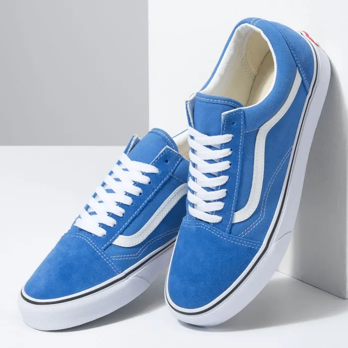 Vans Classics Shoes MensWomens Old Skool Nebulas BlueTrue White Vans Classics Shoes MensWomens Old Skool Nebulas BlueTrue White