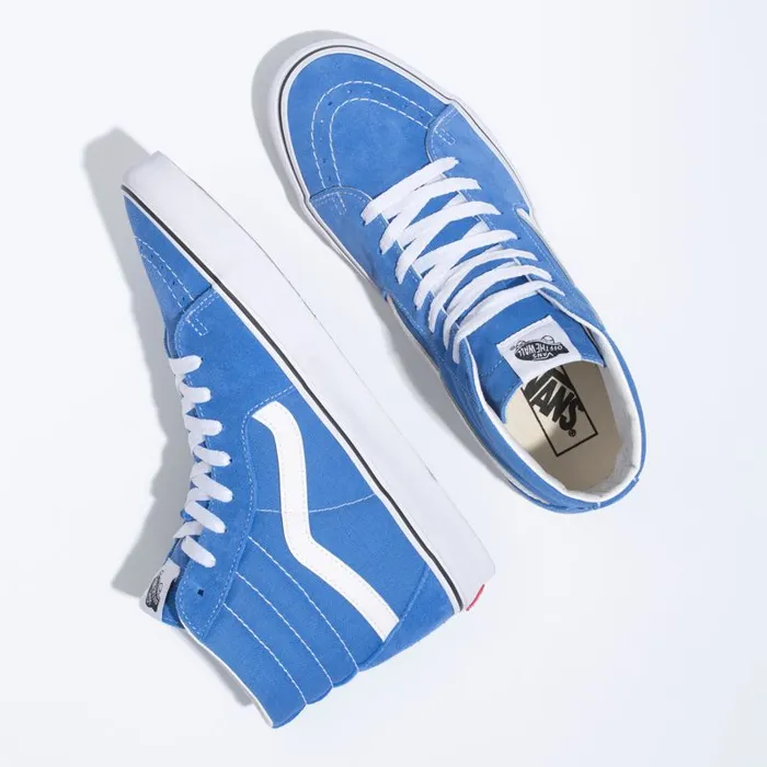 Vans Classics Shoes MensWomens Sk8Hi Nebulas BlueTrue White Vans Classics Shoes MensWomens Sk8Hi Nebulas BlueTrue White