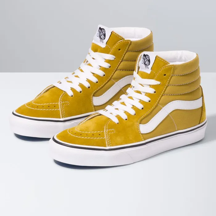 Vans Classics Shoes MensWomens Sk8Hi Olive OilTrue White
