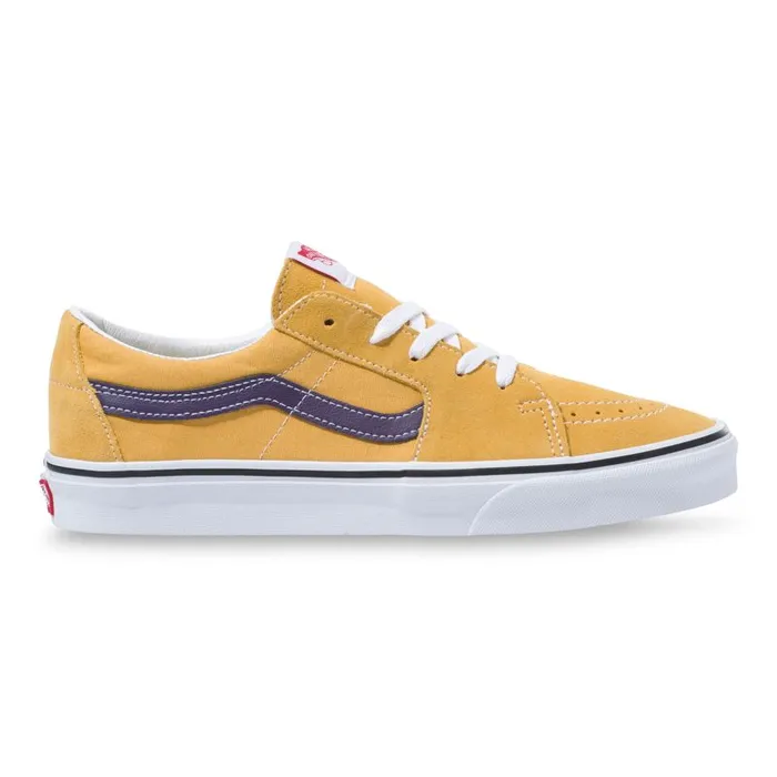Vans Classics Shoes MensWomens Sk8Low Honey GoldPurple Velvet