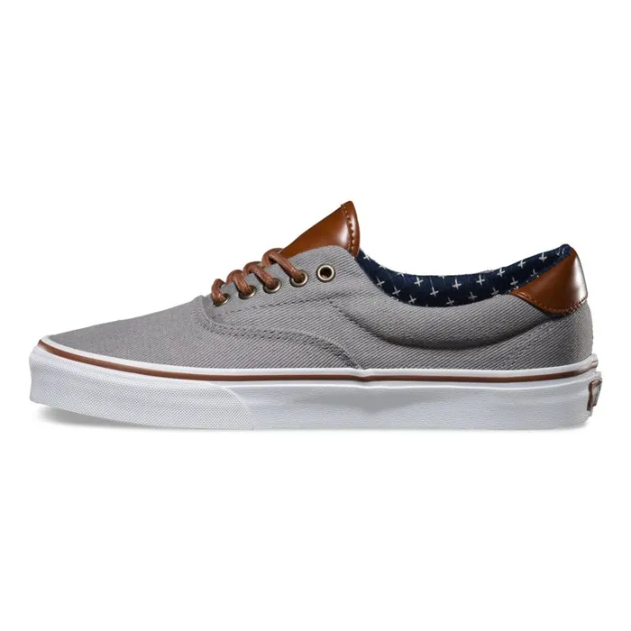 Vans Classics Shoes MensWomens TandL Era 59 Frost Grayplus Vans Classics Shoes MensWomens TandL Era 59 Frost Grayplus