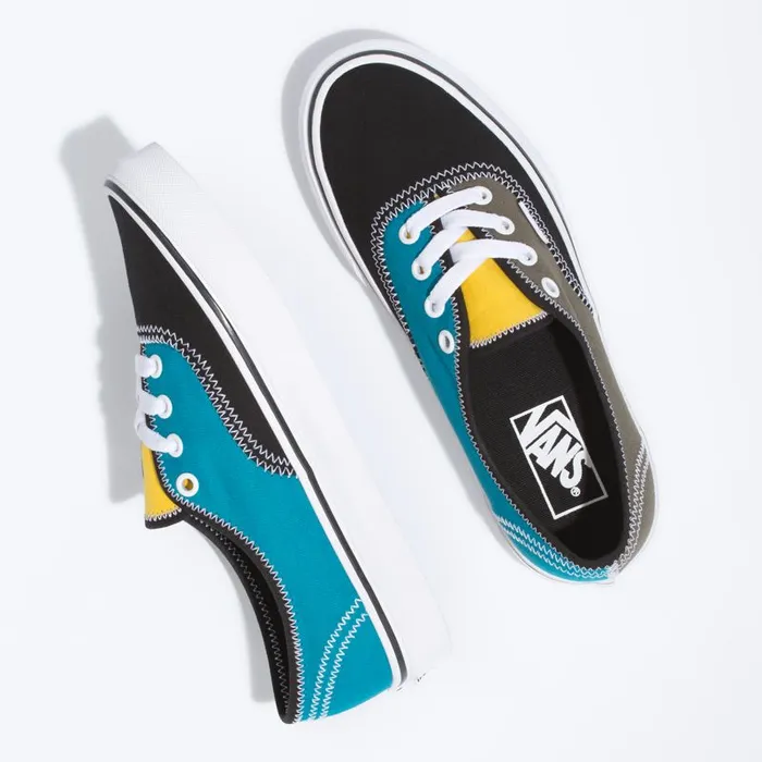 Vans Classics Shoes Mens Zig Zag Authentic MultiTrue White Vans Classics Shoes Mens Zig Zag Authentic MultiTrue White