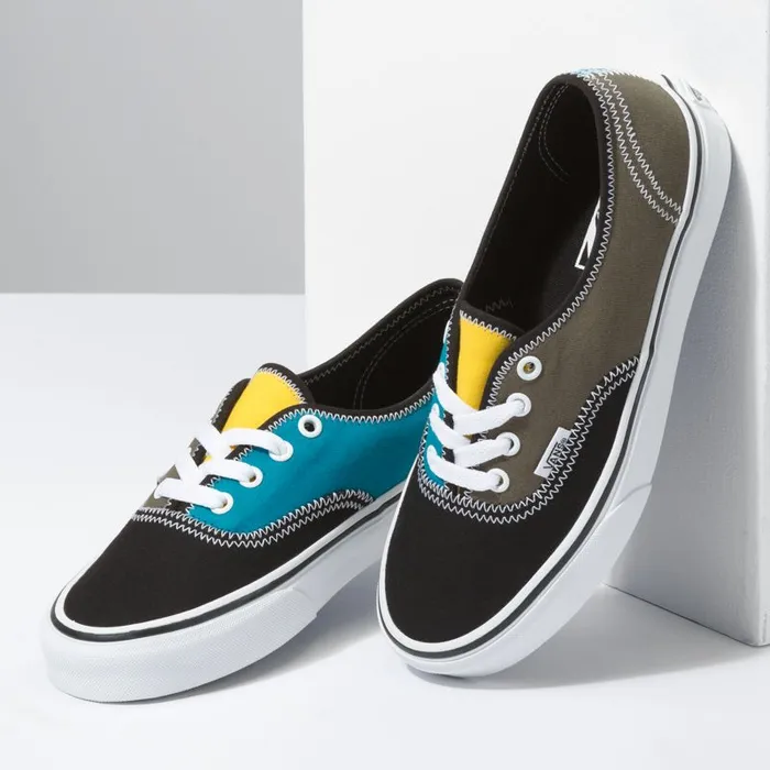 Vans Classics Shoes Mens Zig Zag Authentic MultiTrue White Vans Classics Shoes Mens Zig Zag Authentic MultiTrue White