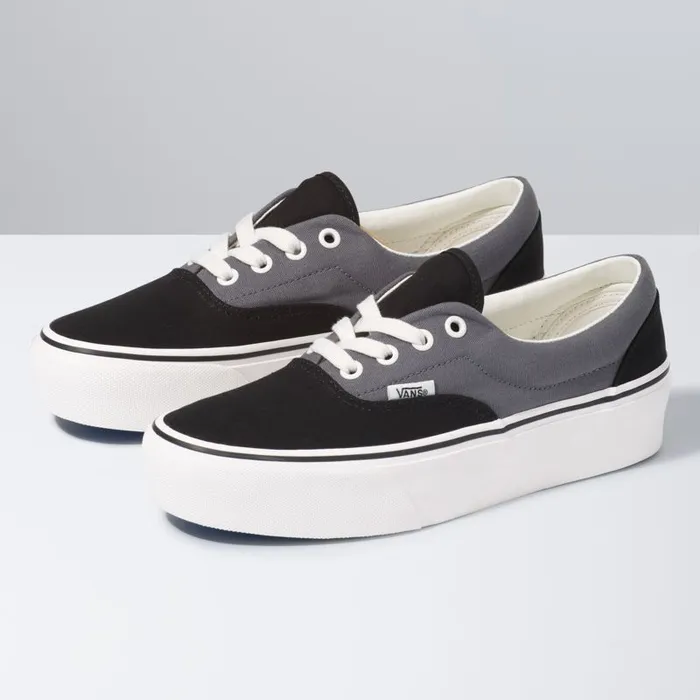 Vans Classics Shoes Womens 2Tone Era Platform BlackPewter