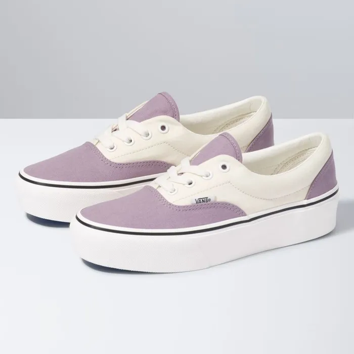 Vans Classics Shoes Womens 2Tone Era Platform NirvanaAntique White