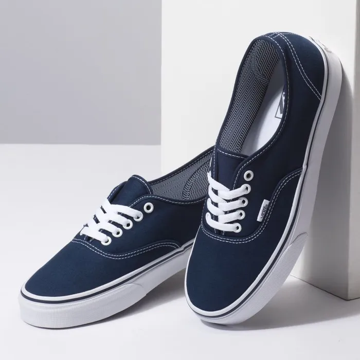 Vans Classics Shoes Womens Authentic Dress Bluestrue White