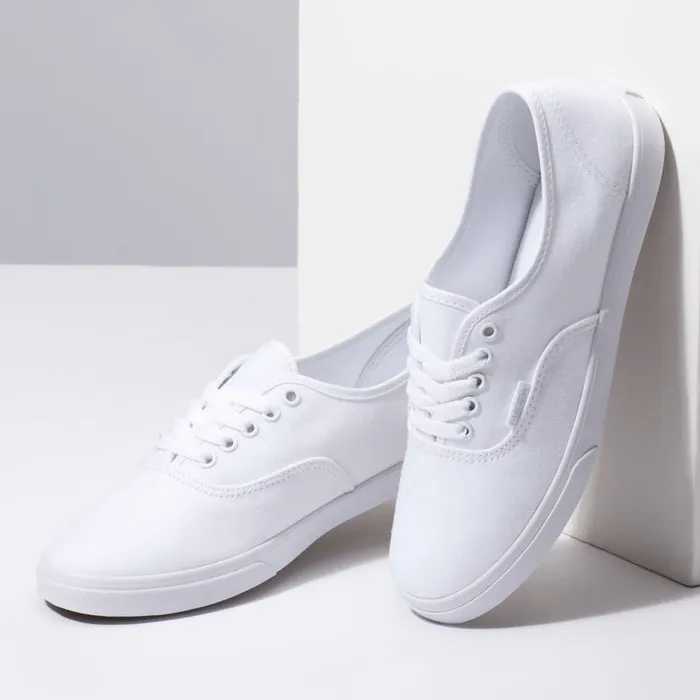 Vans Classics Shoes Womens Authentic Lo Pro True White Vans Classics Shoes Womens Authentic Lo Pro True White