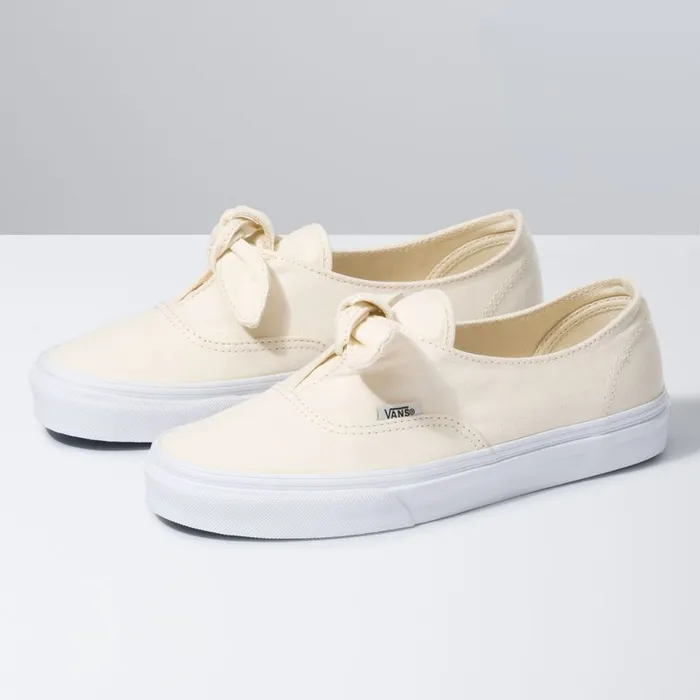 Vans Classics Shoes Womens Canvas Authentic Knotted Marshmallow