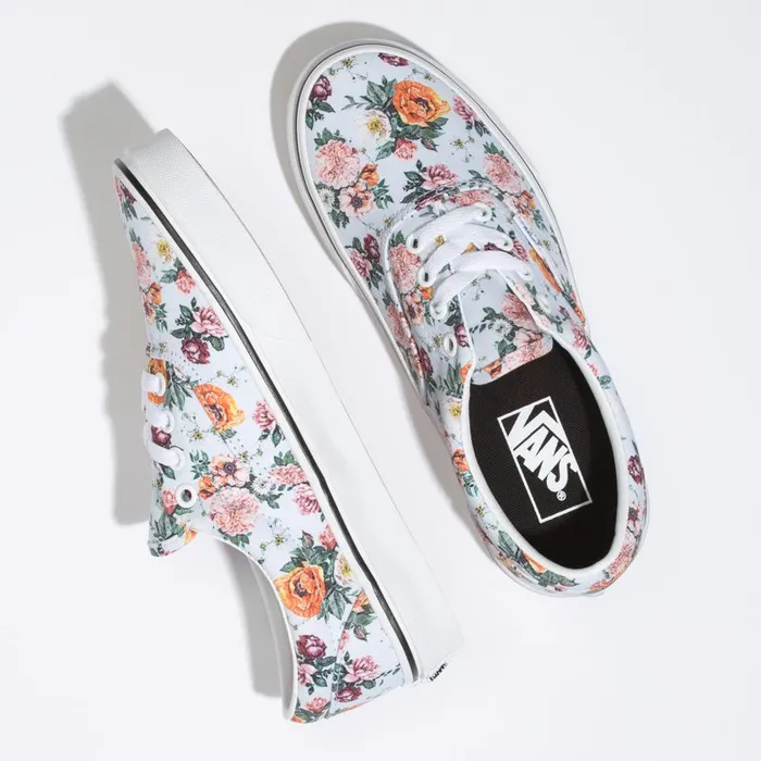 Vans Classics Shoes Womens Garden Floral Era True White Vans Classics Shoes Womens Garden Floral Era True White