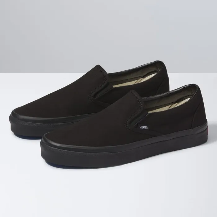 Vans Classics Shoes Womens SlipOn BlackBlack