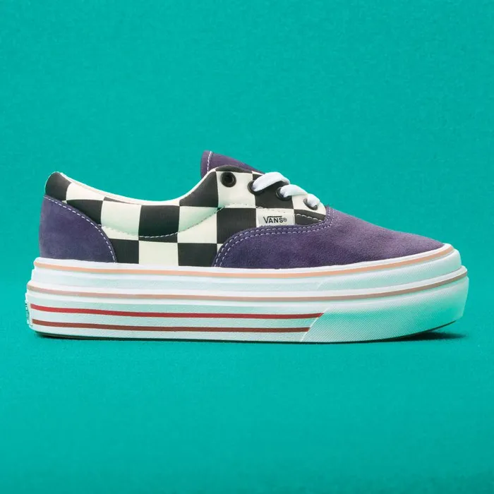 Vans Classics Shoes Womens Super ComfyCush Era Purple VelvetClassic White Vans Classics Shoes Womens Super ComfyCush Era Purple VelvetClassic White