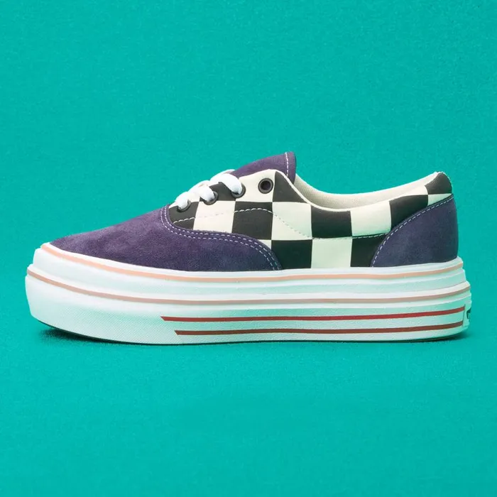 Vans Classics Shoes Womens Super ComfyCush Era Purple VelvetClassic White Vans Classics Shoes Womens Super ComfyCush Era Purple VelvetClassic White