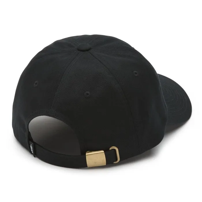 Vans Hats and Beanies Mens Curved Bill Jockey Hat Black Vans Hats and Beanies Mens Curved Bill Jockey Hat Black