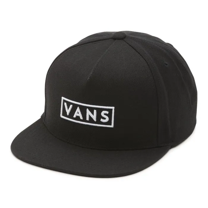 Vans Hats and Beanies Mens Easy Box Snapback Hat Black Vans Hats and Beanies Mens Easy Box Snapback Hat Black