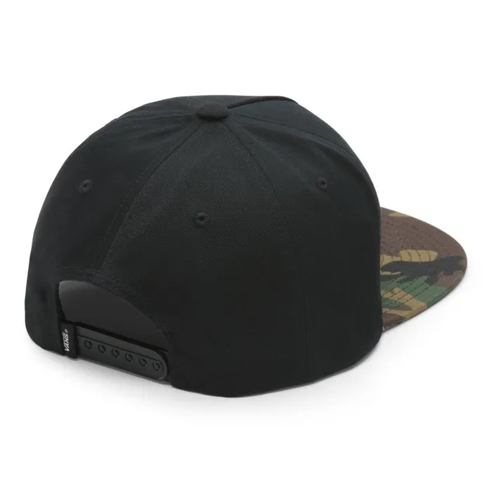 Vans Hats and Beanies Mens Easy Box Snapback Hat BlackClassic Camo Vans Hats and Beanies Mens Easy Box Snapback Hat BlackClassic Camo