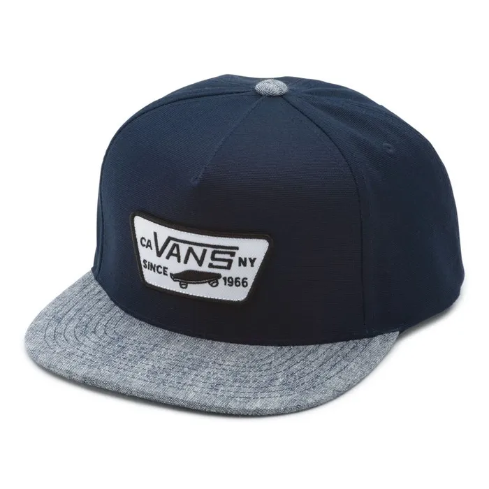Vans Hats and Beanies Mens Full Patch Snapback Hat Dress BluesNavy Vans Hats and Beanies Mens Full Patch Snapback Hat Dress BluesNavy