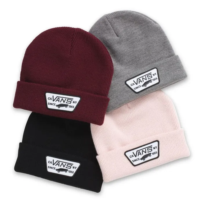 Vans Hats and Beanies Mens Milford Beanie Heather Grey Vans Hats and Beanies Mens Milford Beanie Heather Grey