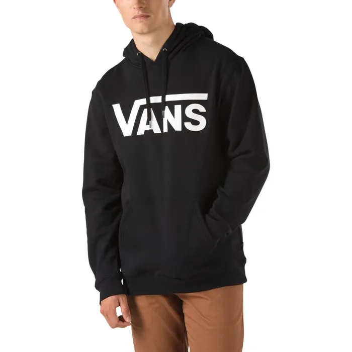 Vans Hoodies and Jackets Mens Classic Pullover Hoodie Black and White