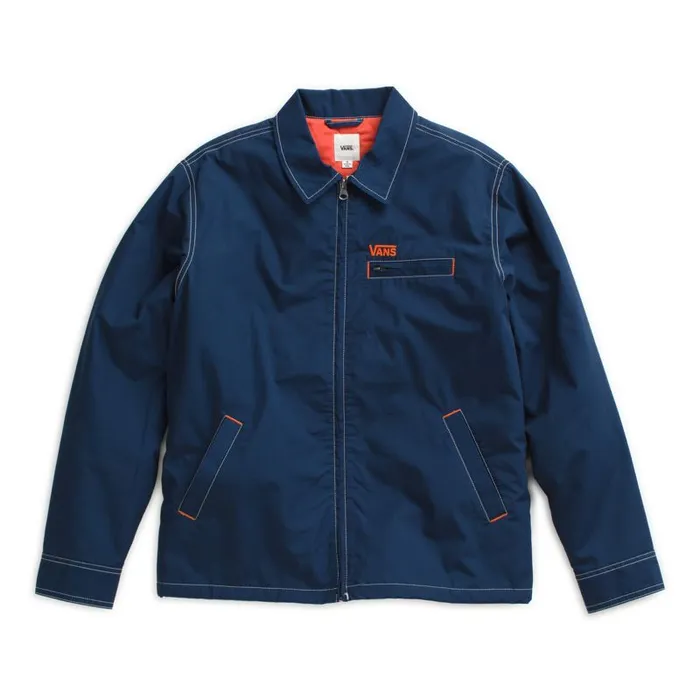 Vans Hoodies and Jackets Womens Pro Stitched Station Jacket Dress Blues