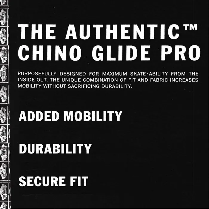 Vans Pants and Denim Mens Authentic Chino Glide Pro Black Vans Pants and Denim Mens Authentic Chino Glide Pro Black