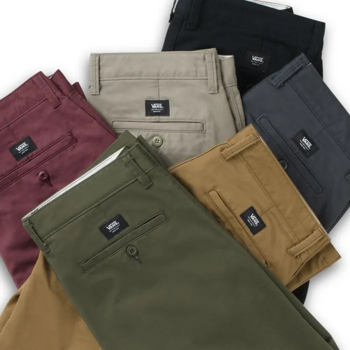 Vans Pants and Denim Mens Authentic Chino Stretch Pant Dirt Vans Pants and Denim Mens Authentic Chino Stretch Pant Dirt