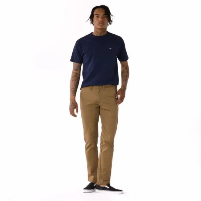Vans Pants and Denim Mens Authentic Chino Stretch Pant Dirt Vans Pants and Denim Mens Authentic Chino Stretch Pant Dirt