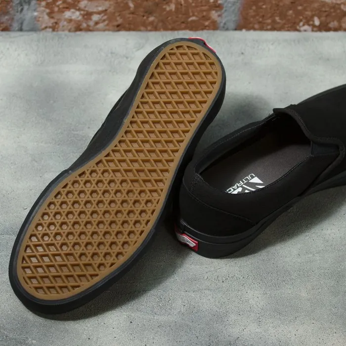 Vans Pro Skate MensWomens SlipOn Pro Blackout Vans Pro Skate MensWomens SlipOn Pro Blackout