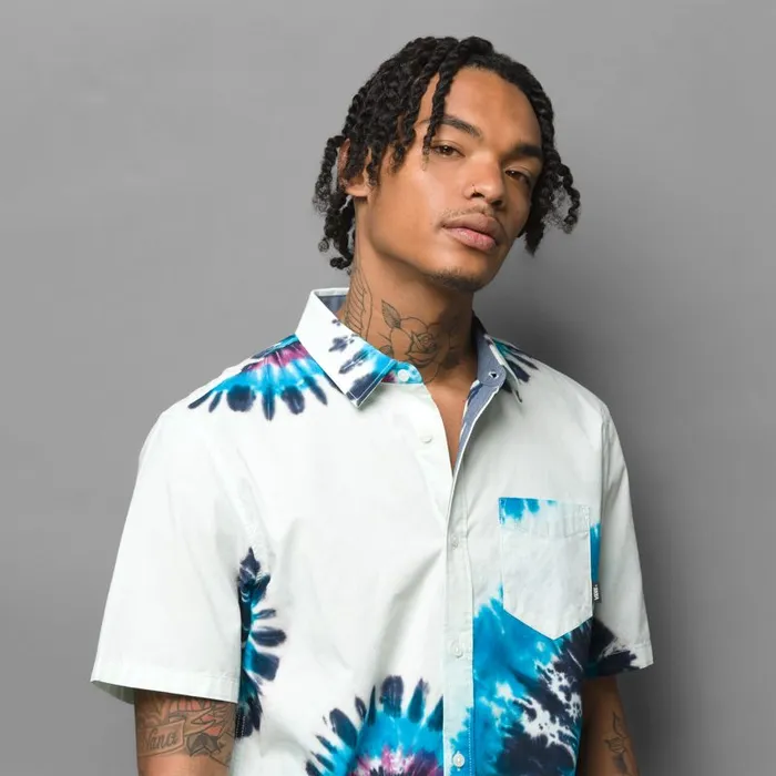 Vans Shirts and Flannels Mens Tie Dye TShirt WhiteVans Tie Dye