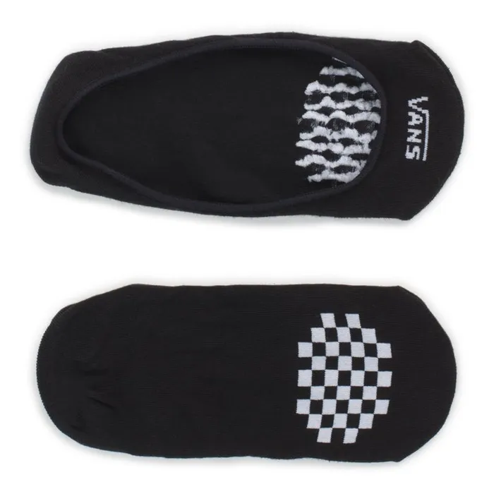 Vans Socks Womens Girly No Show Socks 3 Pack BlackWhite