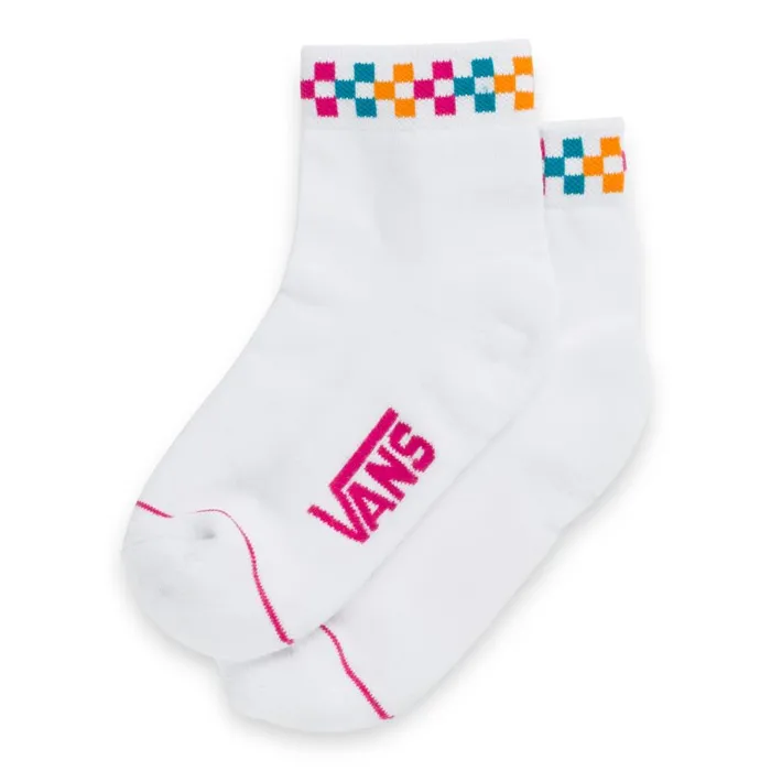 Vans Socks Womens PeekACheck Crew Sock Cabaret Vans Socks Womens PeekACheck Crew Sock Cabaret